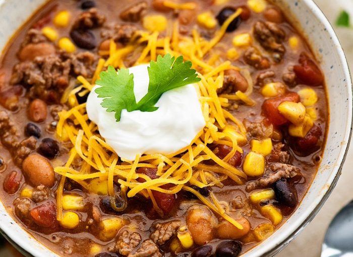 Nana’s Hamburger Bean&nbsp;Soup